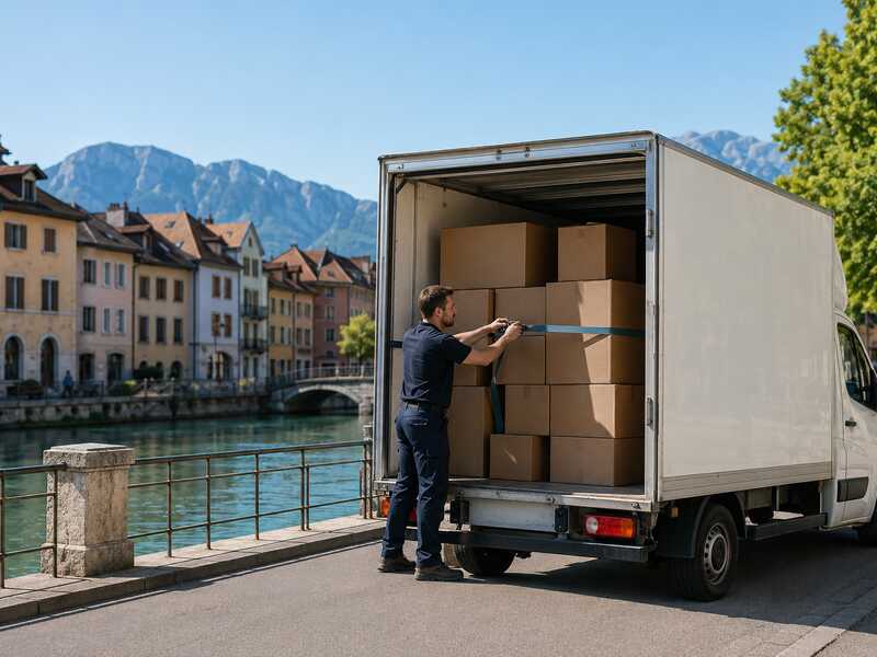 Demenagement Paris vers Annecy, en pratique