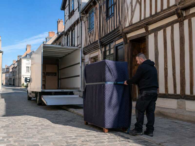 Demenagement Paris vers Bourges, en pratique