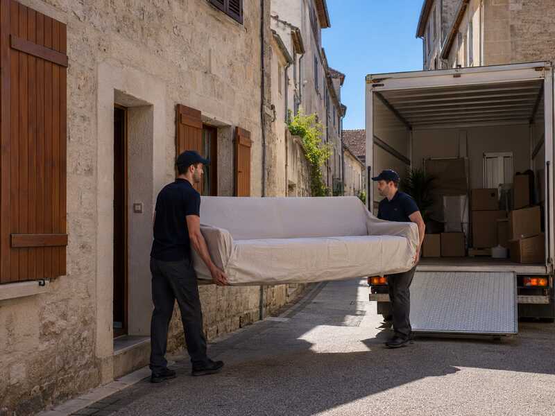 Demenagement Paris vers Cahors, en pratique