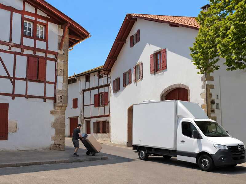 Demenagement Paris vers Cambo-les-Bains, en pratique