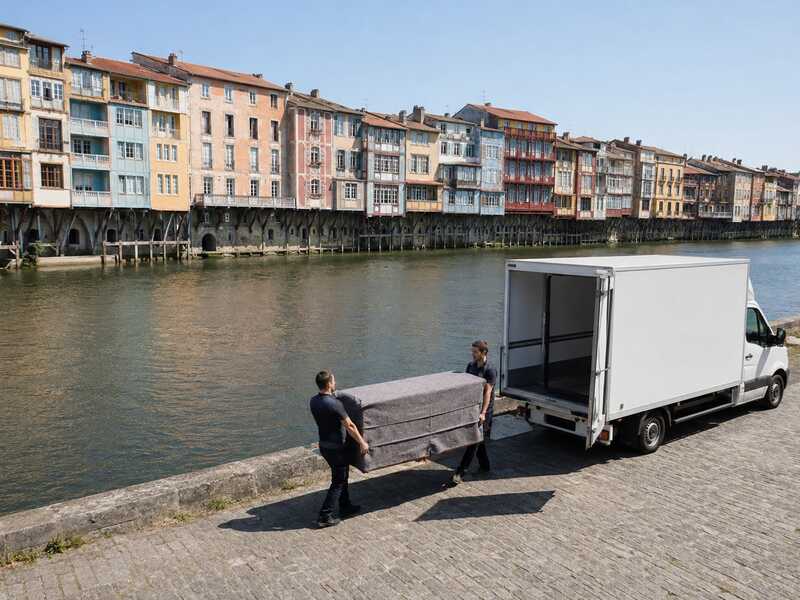 Demenagement Paris vers Castres, en pratique