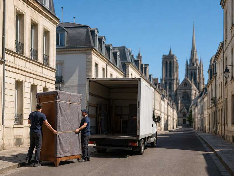 Demenagement Paris vers Chartres, en pratique
