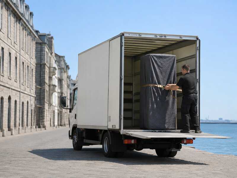 Demenagement Paris vers Cherbourg, en pratique