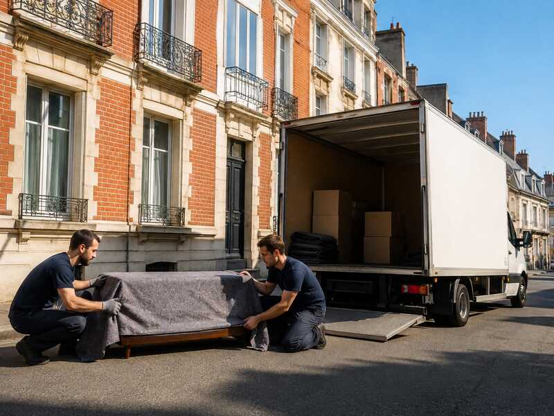 Demenagement Paris vers Dunkerque, en pratique