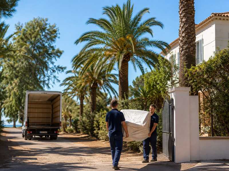 Demenagement Paris vers Hyeres, en pratique