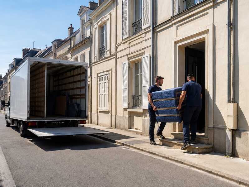 Demenagement Paris vers Lisieux, en pratique