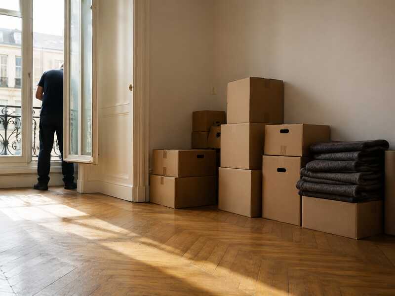 Organisation d'un demenagement longue distance, en pratique