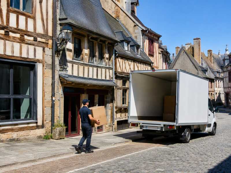 Demenagement Paris vers Quimper, en pratique