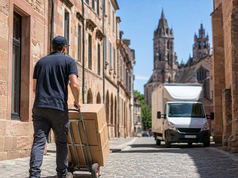 Demenagement Paris vers Rodez, en pratique