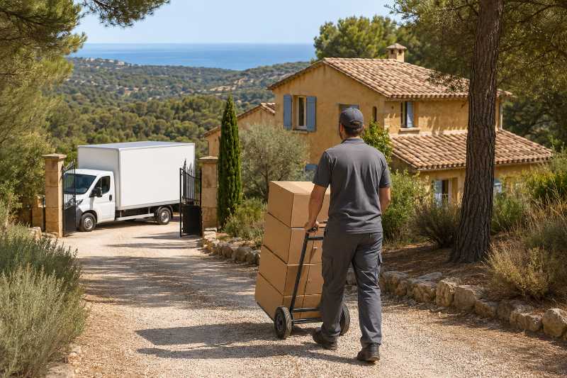 Demenagement Paris vers Sainte-Maxime, en pratique