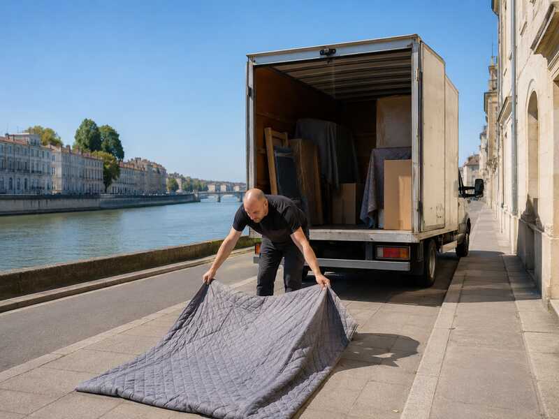 Demenagement Paris vers Saintes, en pratique