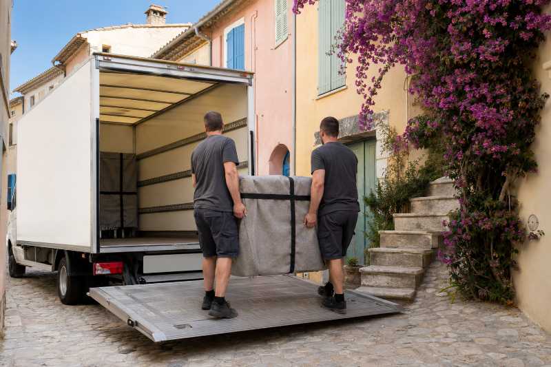 Demenagement Paris vers Sanary-sur-Mer, en pratique