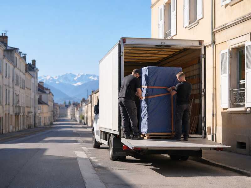 Demenagement Paris vers Tarbes, en pratique