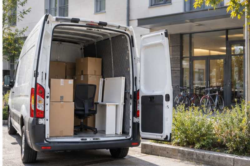 Utilitaire charge pour un demenagement de petit volume